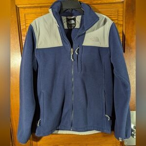 The North Face Men's Navy and Light Gray Performance Jacket